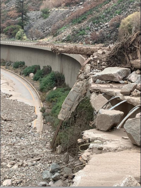 Glenwood Canyon damage #3